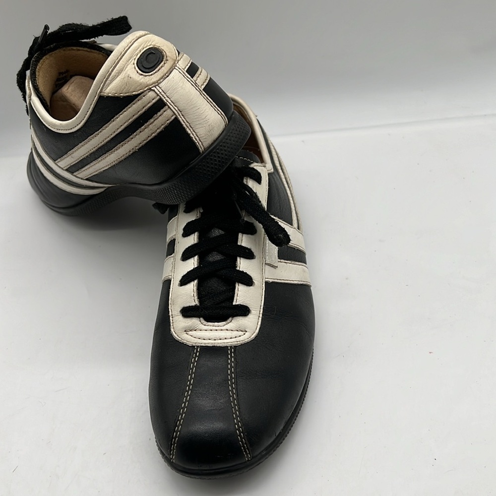 Coach Mens Frasier Leather Casual Sneaker Lace Up Shoe Size 8 M - Picture 3 of 8
